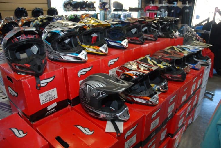 Interior of Grover Beach Motorsports at Pismo Beach