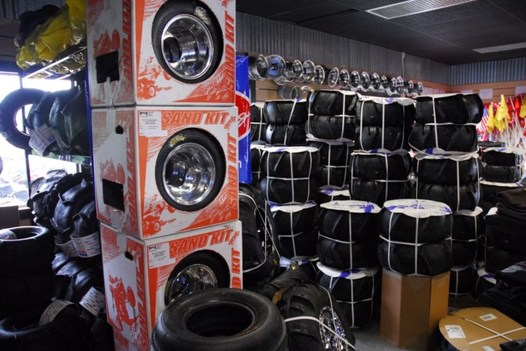 Interior of Grover Beach Motorsports at Pismo Beach