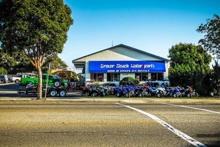Exterior of Grover Beach Motorsports at Pismo Beach