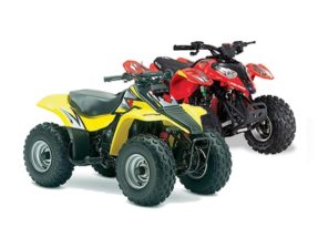 Suzuki 80 and Polaris 90